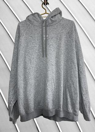 Мужское серое оверсайз худи gymshark xl 52 оригинал джимшарк кофта с капюшоном и вышитым логотипом серая 52