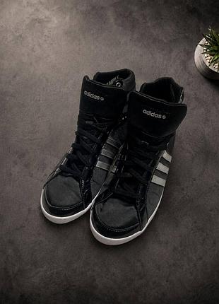 Чоловічі кросівки чорного кольору моделі adidas bbneo daily twist оригінал