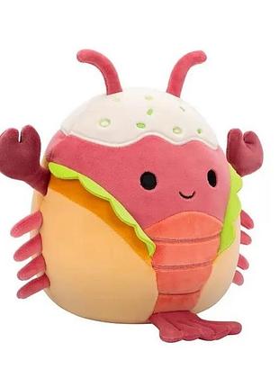 Мягкая игрушка лобстер лороно squishmallows sqcr06592, 19 см