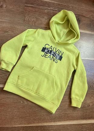 Світшот дитячий на флісі calvin klein оригінал