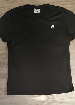 Спортивная футболка martes essentials (xl) / черная футболка для тренировок