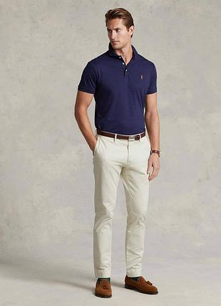 Polo ralph lauren custom slim fit old money базове чоловіче поло