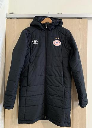 Psv eindhoven umbro офіційна зимова куртка-пальто, оригінал