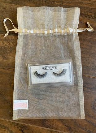 Накладні вії mink 3d hair (модель 3d-22, нові)