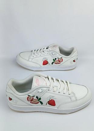 Шкіряні колекційні кросівки nike grandstand ii pinnacle "strawberries & cream" з яскравим літнім принтом 45,5р.