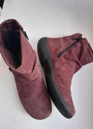 Сапоги hotter 40-41р замша