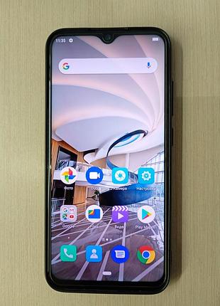 Мобильный телефон смартфон oukitel y4800 (6+128gb) black + чехол