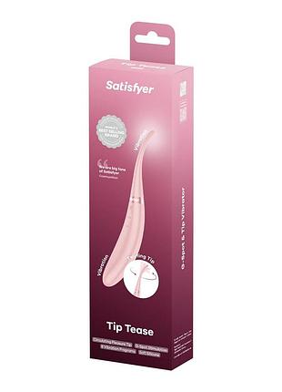 Вібратор satisfyer tip tease rose 7