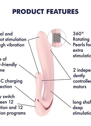 Вібратор-кролик satisfyer pearl bunny 3 7