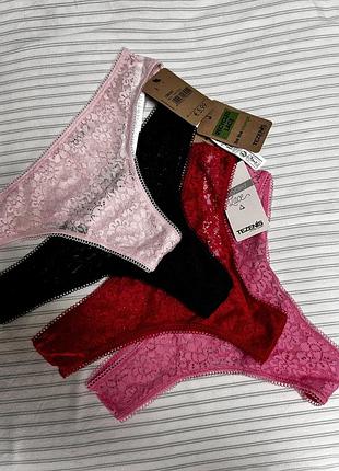 Трусики бразильяны кружевные tezenis ❤️