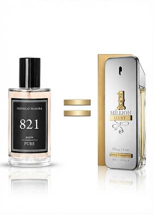 Духи для мужчин fm world pure 821 аромат paco rabanne 1 million lucky 50 мл