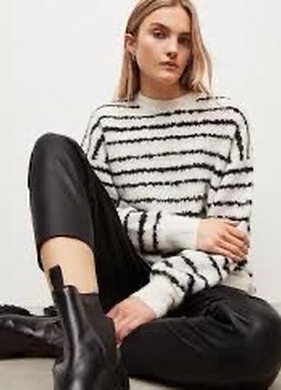 Allsaints rosco светер мохеровий вовна