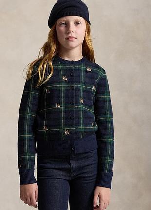 Polo ralph lauren шерстяной детский кардиган