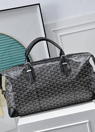 👑 goyard boeing 55 duffel bag | black 
tgk evexshop