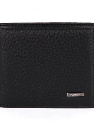 Портмоне зажим для денег мужской черный vermari m 011-239 a black