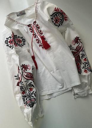 Вышиванка жарптица