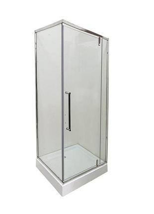 Душевая кабина veronis kn-16-09 без поддона хром 90х90х190