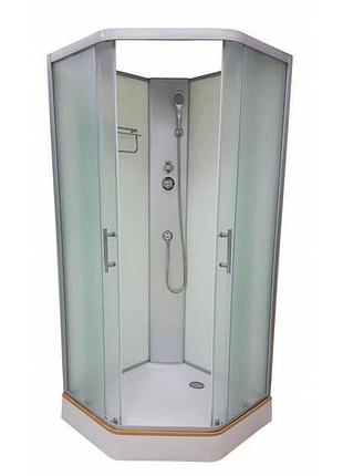 Душевой бокс veronis bn-1-90 (xl) без крыши 90х90х200