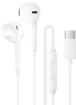 Навушники borofone bm100 fuente universal with microphone (type-c/1.2m)