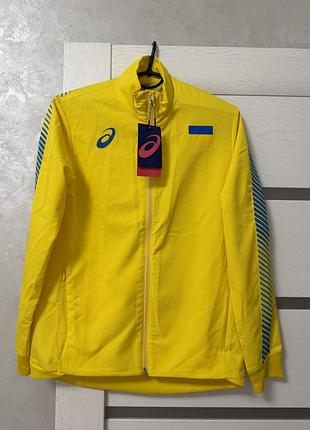 Кофта жіноча спортивна asics жовта