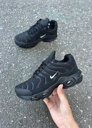 Кроссовки термо gore-tex тn plus подростковые унисекс черные