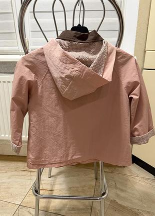 Zara на 5 років плащ для дівчинки 2