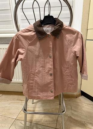 Zara на 5 років плащ для дівчинки