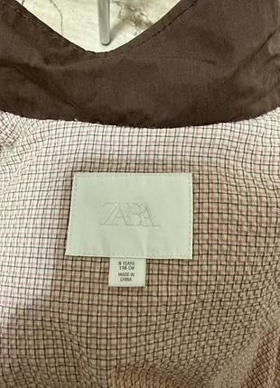 Zara на 5 років плащ для дівчинки 3