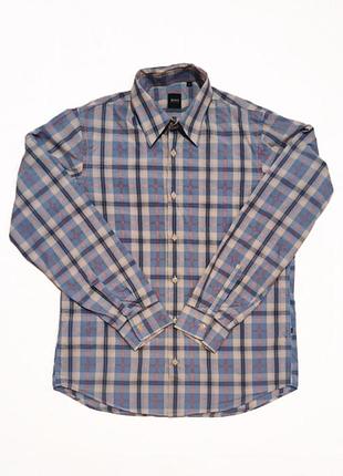 Рубашка hugo boss. размер м, идеальное состояние. рубашка хьюго босс.