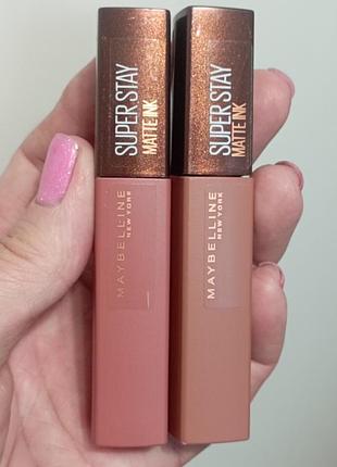 Maybelline помада тон 260, 255