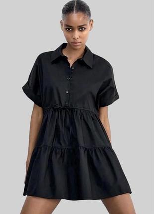 Красиве котонове плаття zara