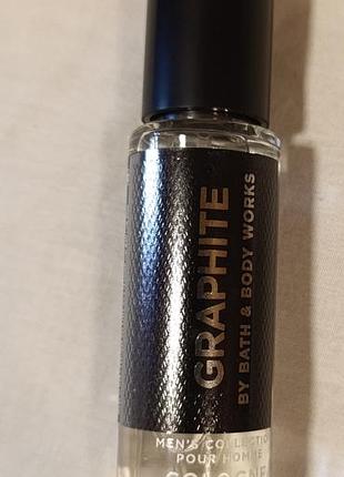 Мужской мини-парфюм bath &amp; body works graphite mini cologne