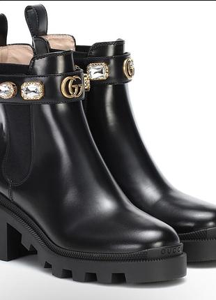 Шкіряні лофери gucci