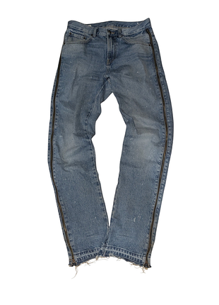 Джинси  zara bootcut flared сині