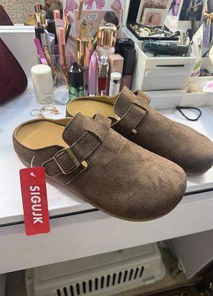 Сабо ,клоги коричневі
