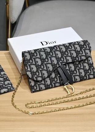 Сумка клаич dior крос боді