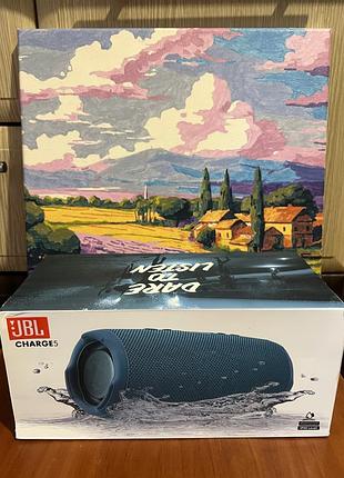 Бездротова колонка jbl charge 5 (blue)
