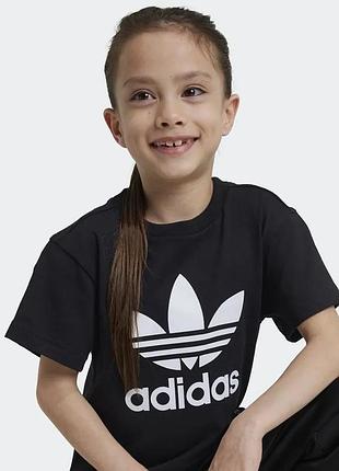 Футболка дитяча унісекс adidas original adicolor trefoil kids t-shirt