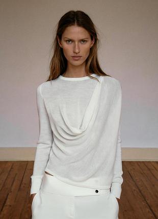 Свитер из тонкого трикотажа от zara