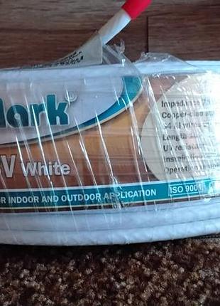Кабель коаксіальний finmark f660bv white 100 метрів