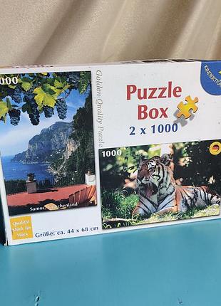 Пазли: 2 картинки на 1000 деталей