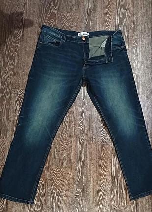 ​чоловічі джинси easy denim (matalan) прямі класичні, розмір w40 l32