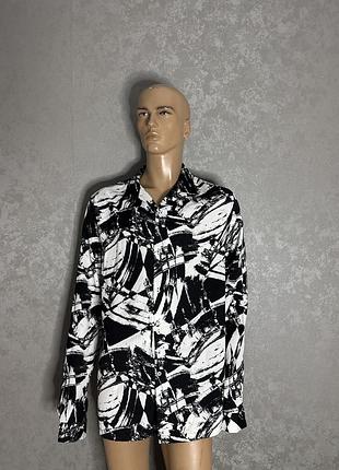 Подовжена блузка сорочка asos, xl.
