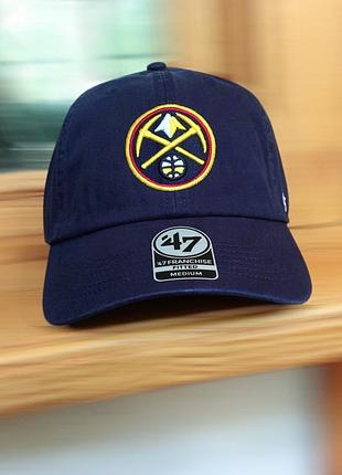 Оригинал бейсболка кепка denver nuggets сша нба нхл млб нфл денвер наггетс usa nba nhl nfl mlb new era 47 brand nike adidas puma ny la jordan columbia