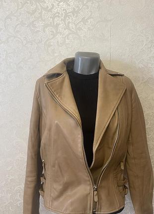 Шкіряна куртка, косуха р.s massimo duti