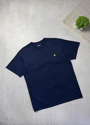 Футболка чоловіча з вишитим логотипом carhartt оригінал