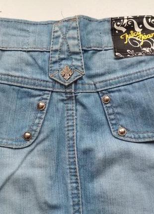 Спідниця джинсова міні5 фото