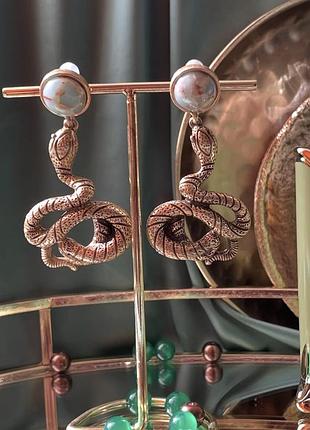 Сережки - змії 🐍