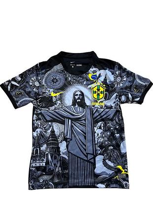 Лімітована футболка nike бразилія "христос-спаситель" (fj1198-100)