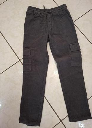 Новые вельветовые брюки mango, 128